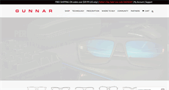 Desktop Screenshot of gunnar.com